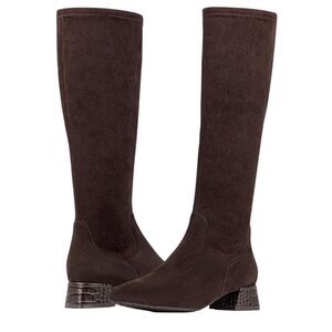 Donald Pliner Brown Stretch Tall Boots(Size 9M)
